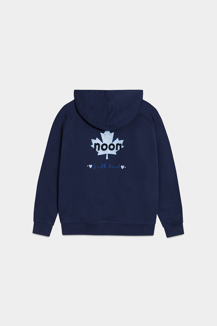SUDADERA CAPUCHA PRINT DESGASTE