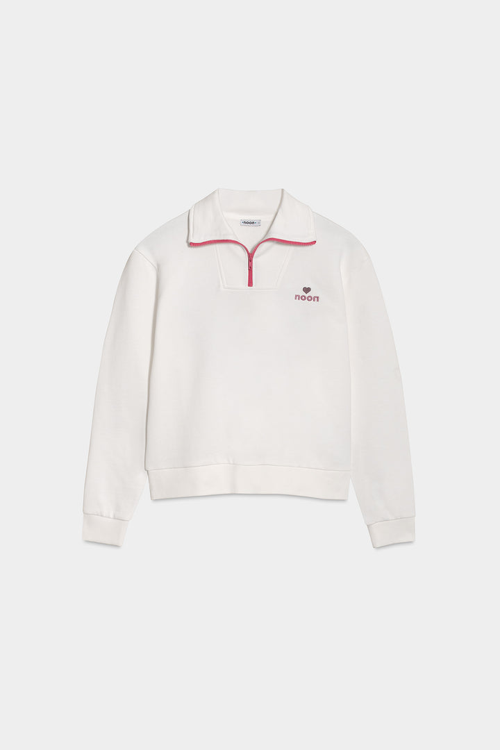 POLO ZIP SWEATSHIRT