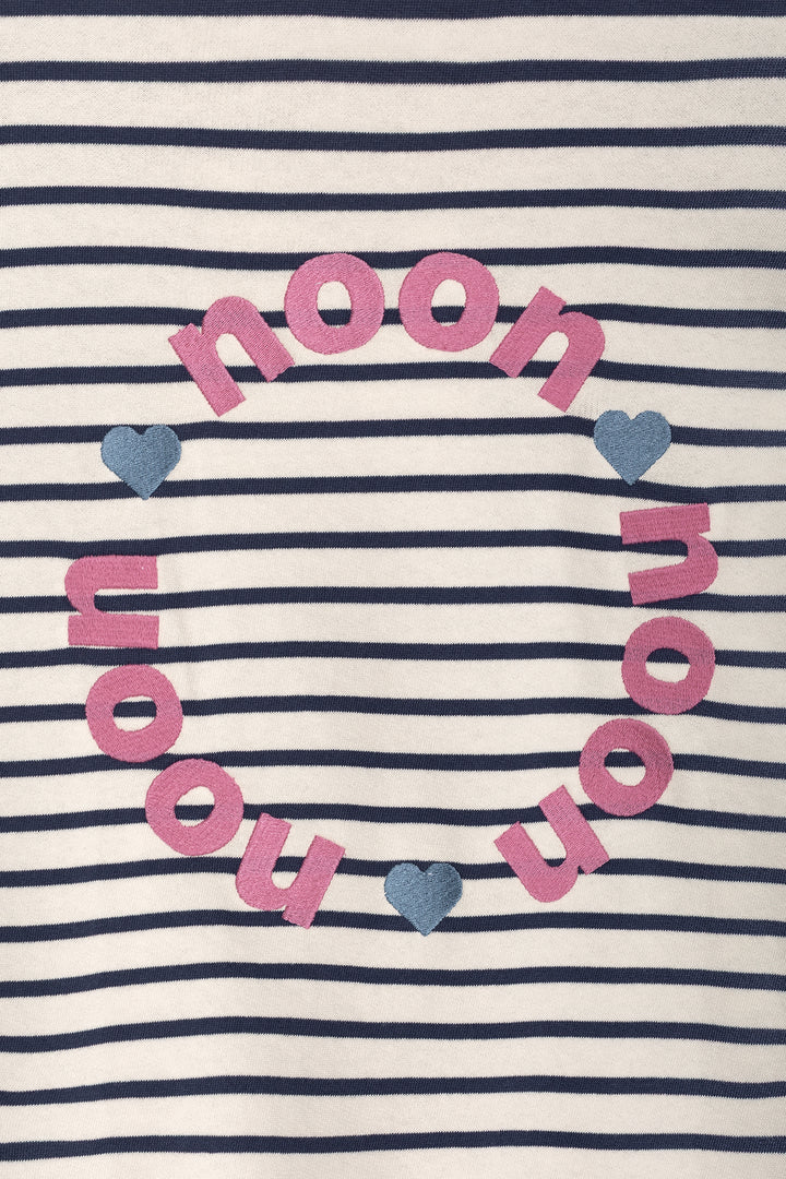 STRIPED ZIP-UP SWEATSHIRT