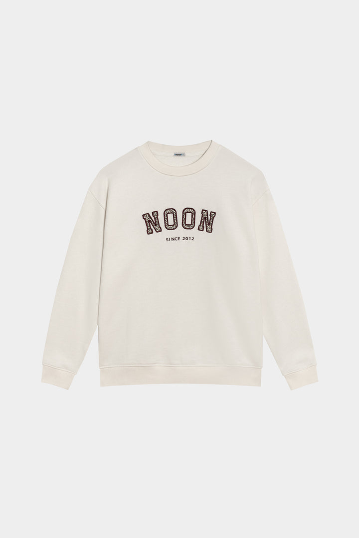 SUDADERA LEOPARDO LOGO