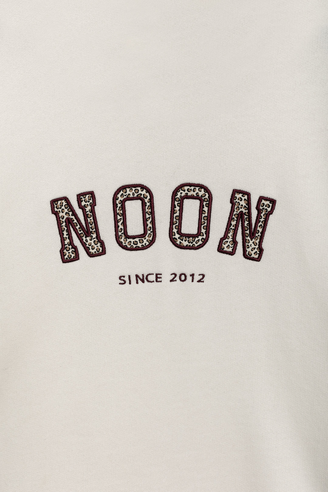 SUDADERA LEOPARDO LOGO