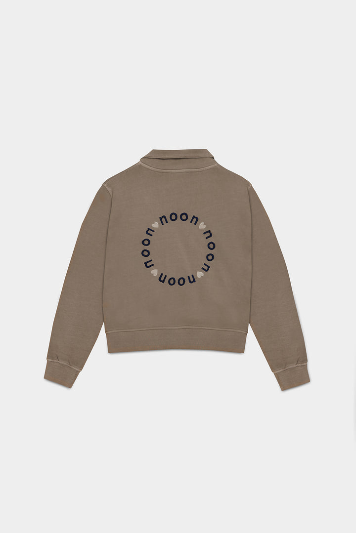 SUDADERA POLO PARCHE CREMALLERA