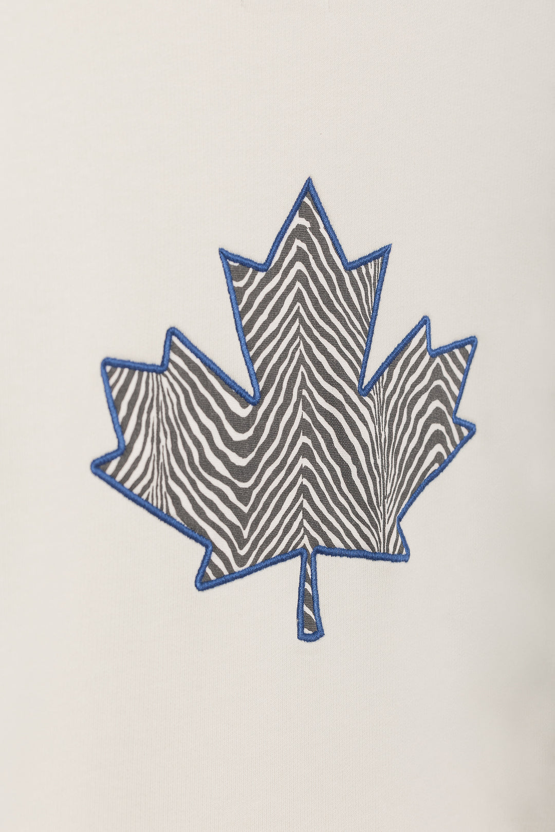 SUDADERA SIN CAPUCHA HOJA CEBRA