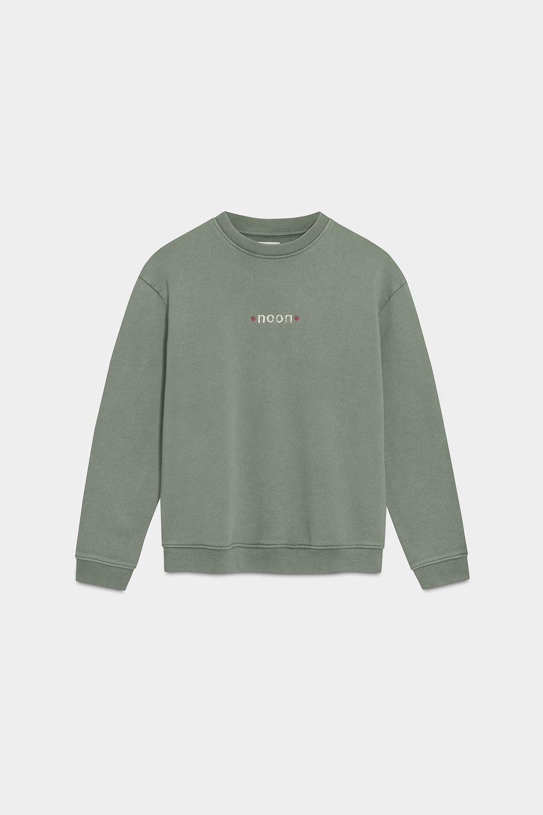 SUDADERA SIN CAPUCHA PRINT ESPALDA FLOR