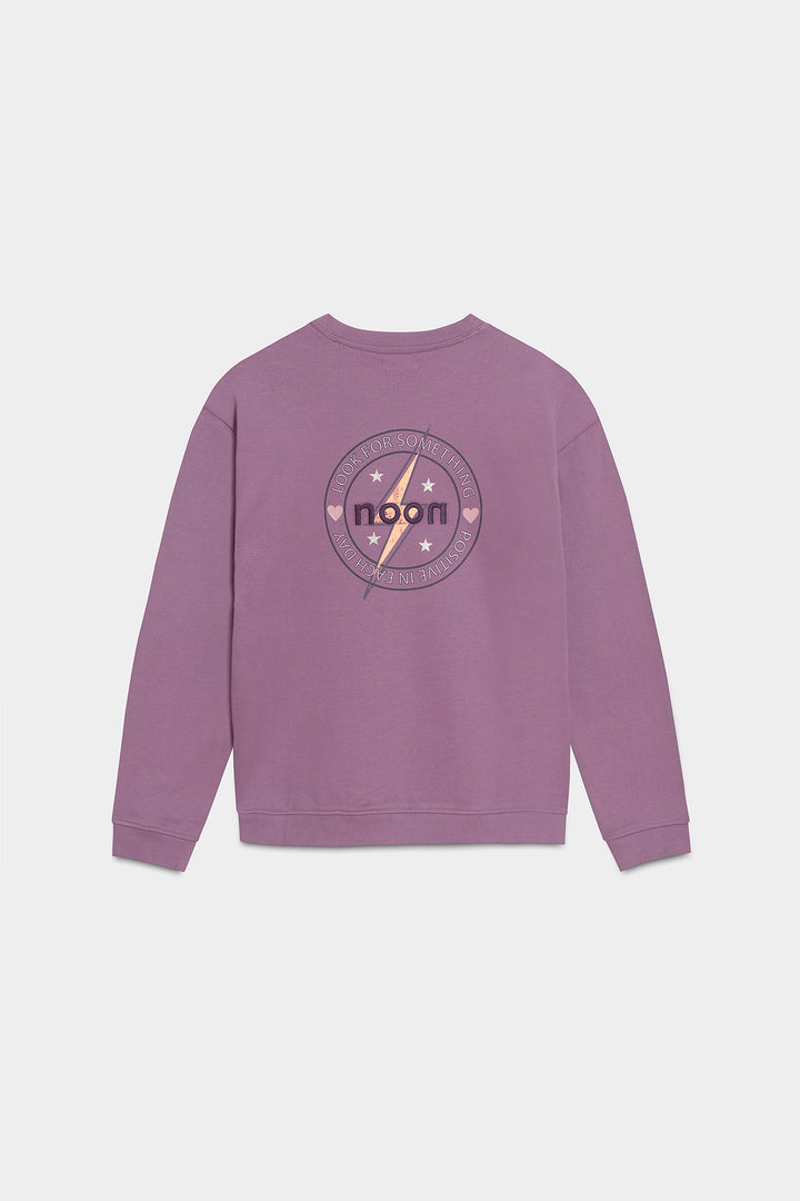 SUDADERA SIN CAPUCHA PRINT TRASERO