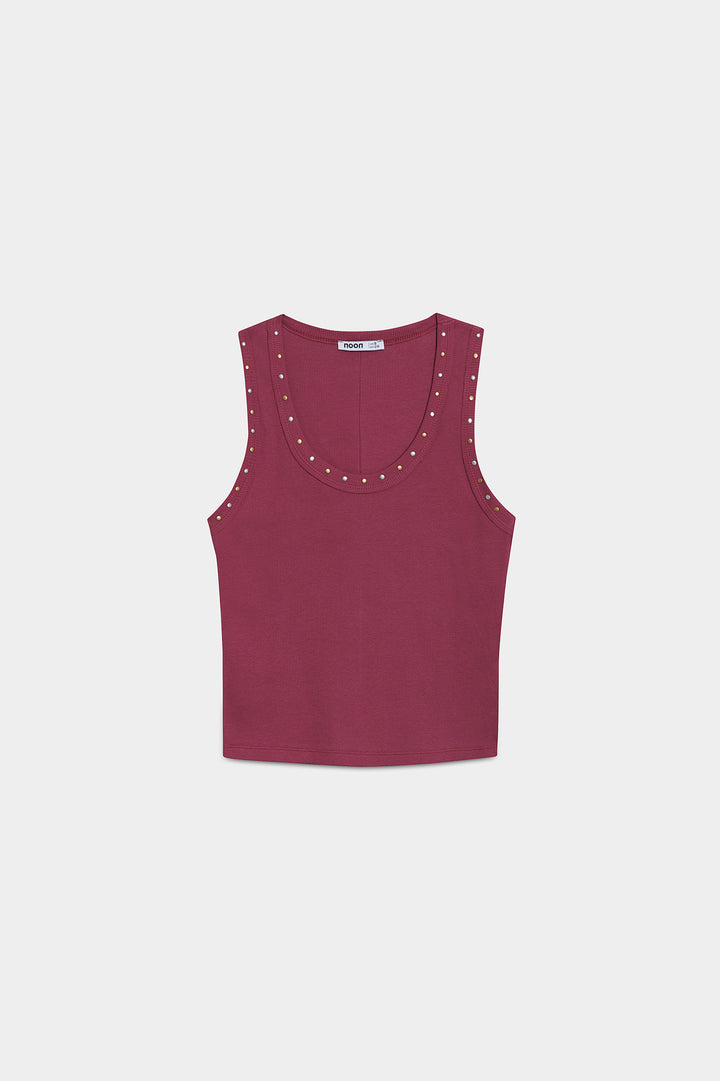 TANK TOP RIB TACHAS