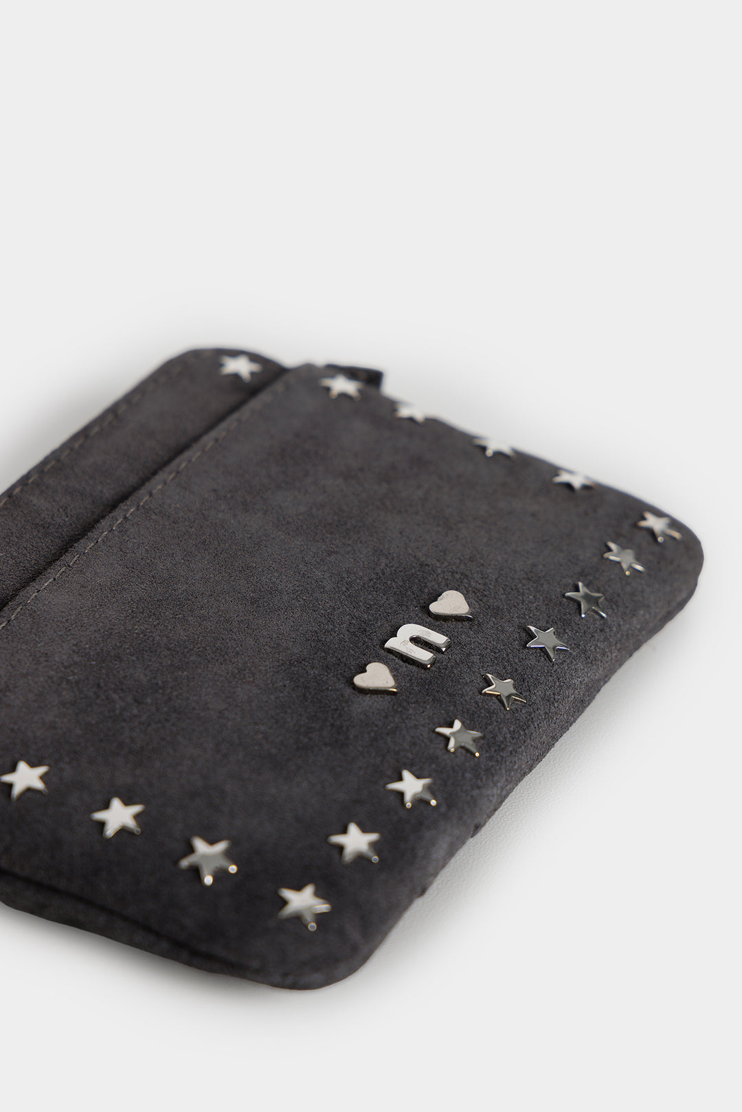 TARJETERO PIEL TACHAS ESTRELLAS