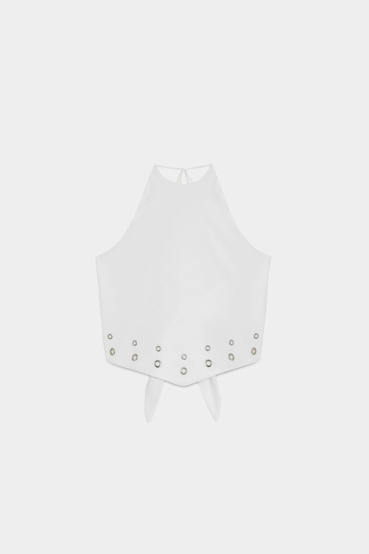 TOP ALGODON EYELETS PAÑUELO