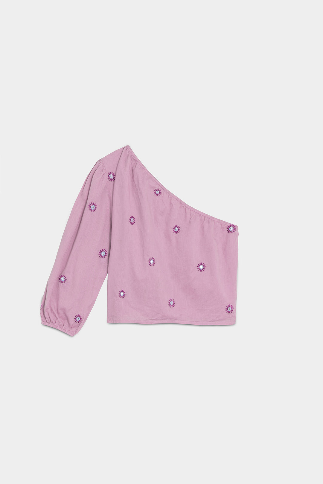 TOP ASSIMÉTRICO PORMENOR