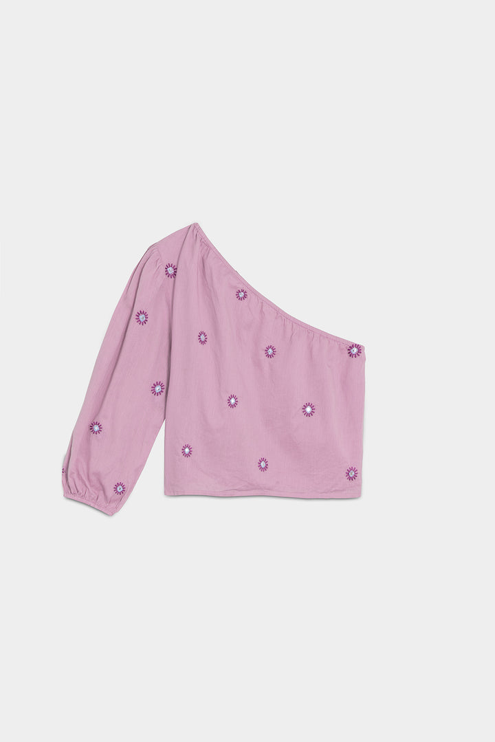 TOP ASSIMÉTRICO PORMENOR