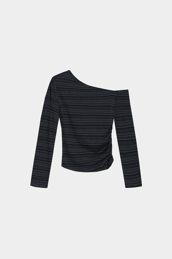 TOP ASIMETRICO RAYAS