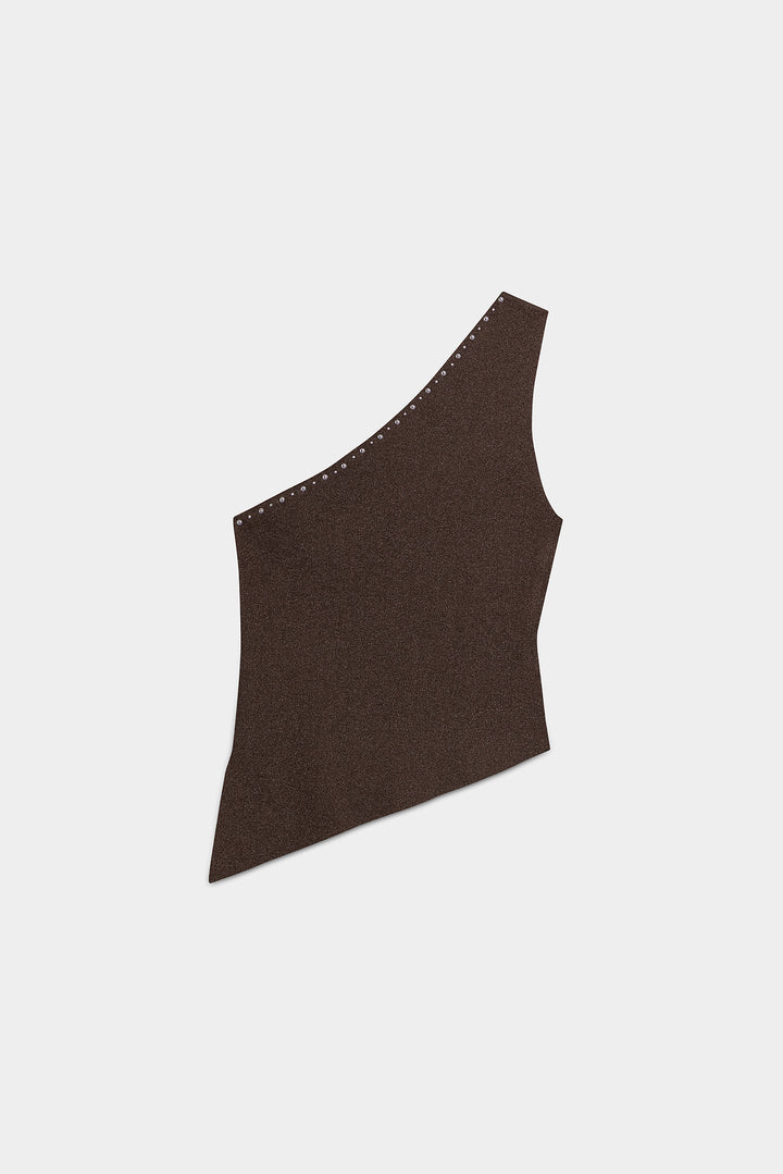 TOP ASIMETRICO TACHUELAS