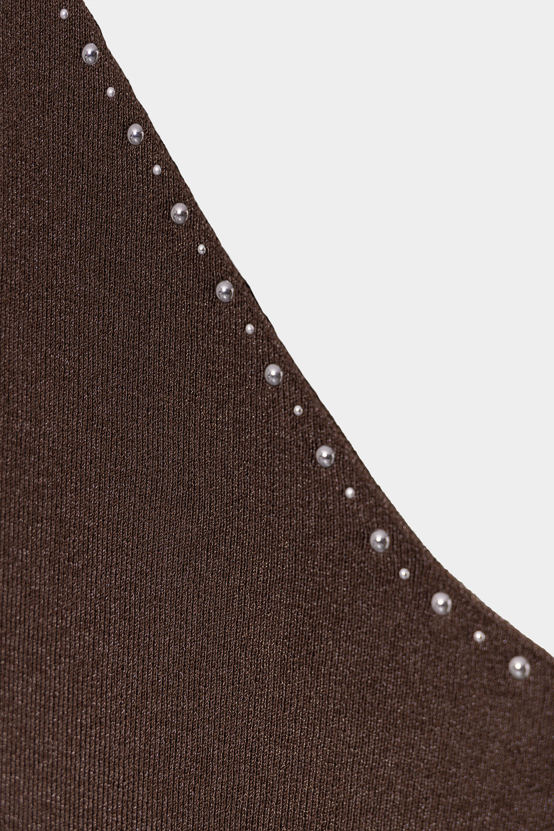 ASYMMETRIC STUDDED TOP