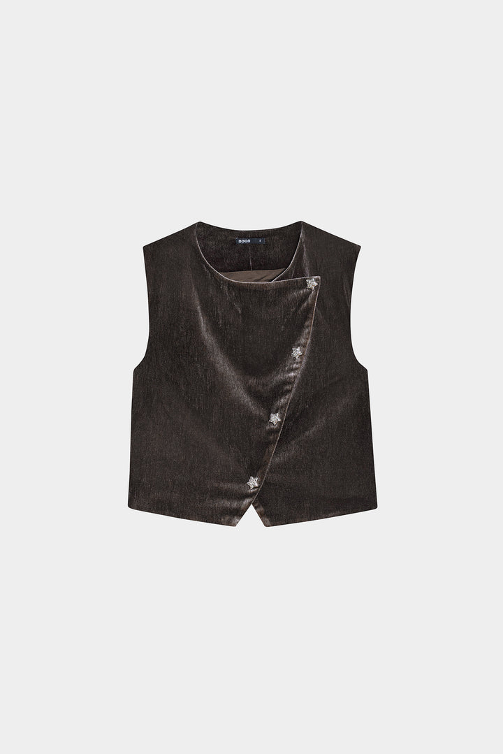 TOP BOTONES TERCIOPELO