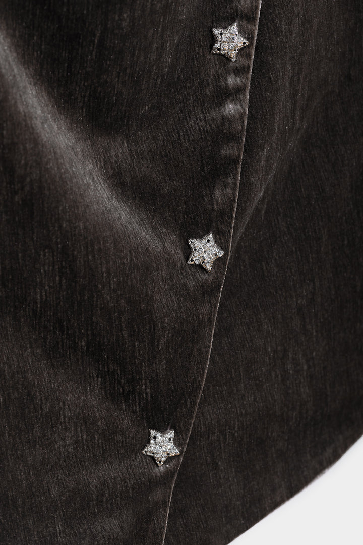 TOP BOTONES TERCIOPELO