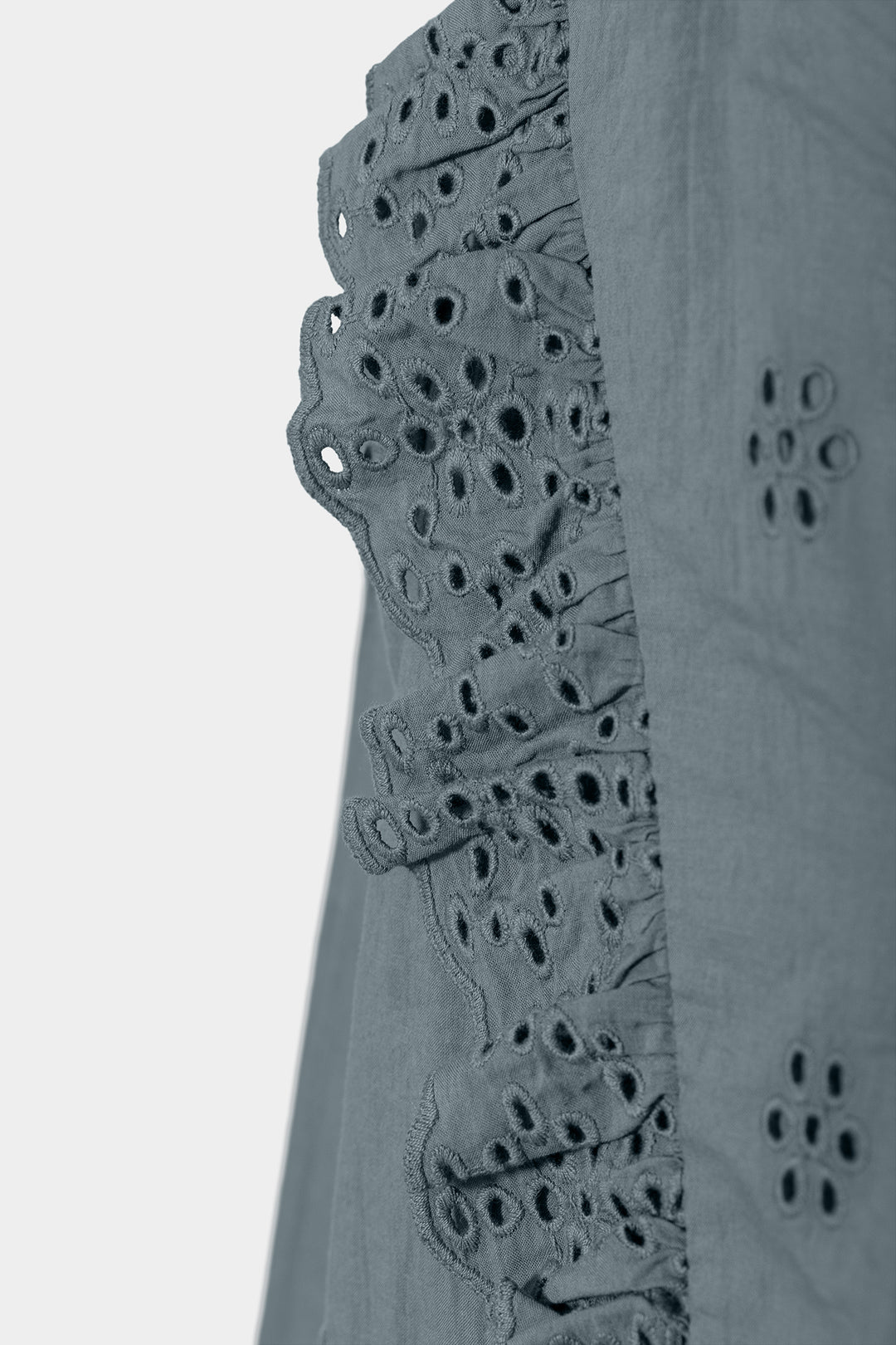 TOP OPENWORK RUFFLES