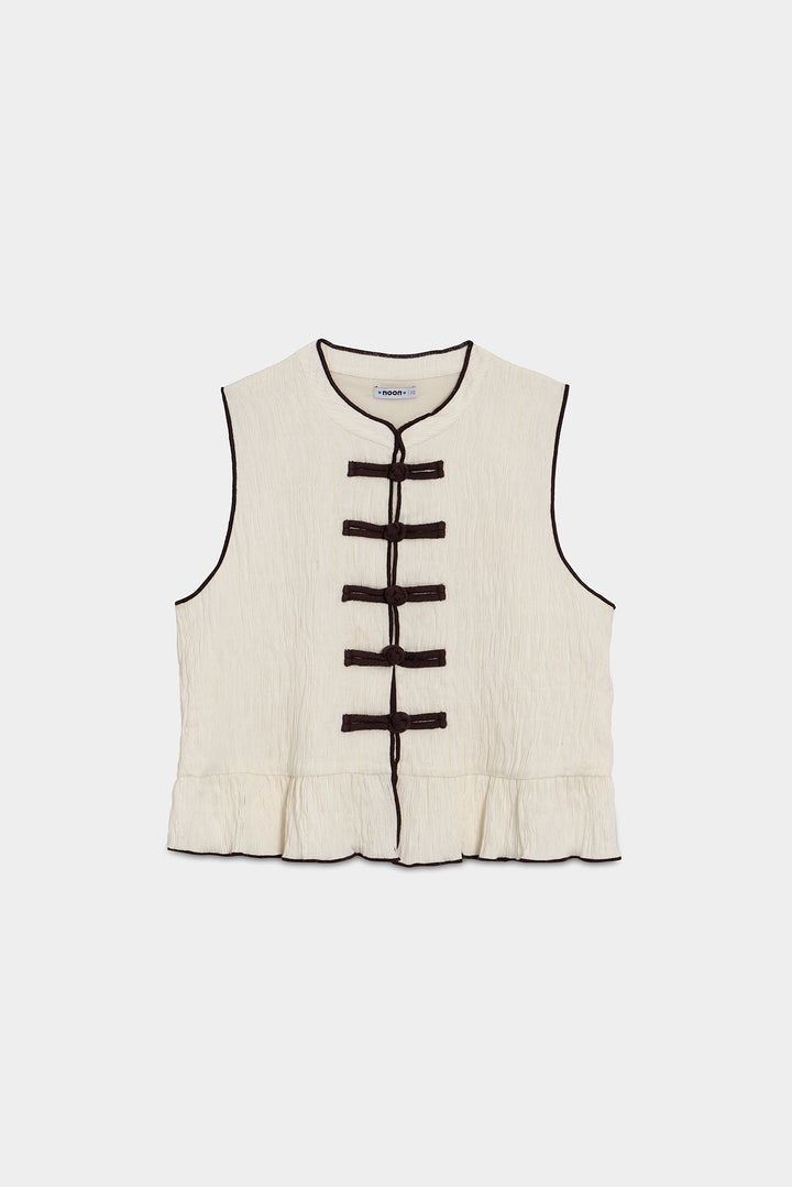 TOP CIERRES NUDO VOLANTE