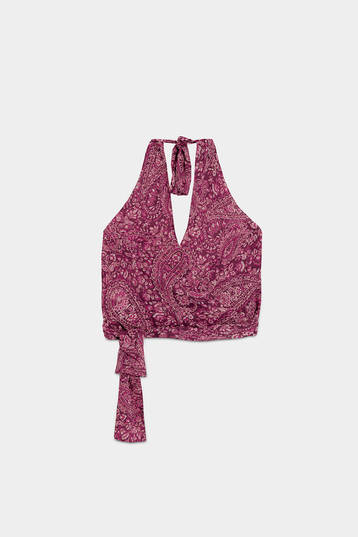 CRISS-CROSS TOP SIERRA