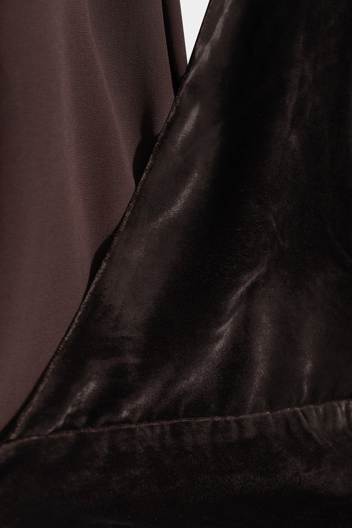 TOP CRUZADO TERCIOPELO CONTRASTE