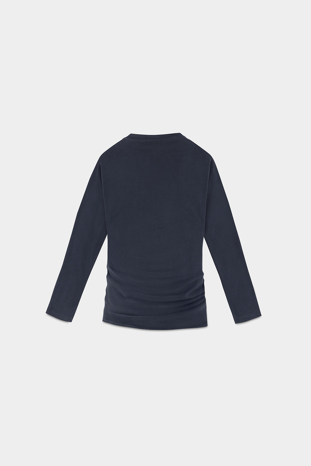 DRAPED NECK TOP