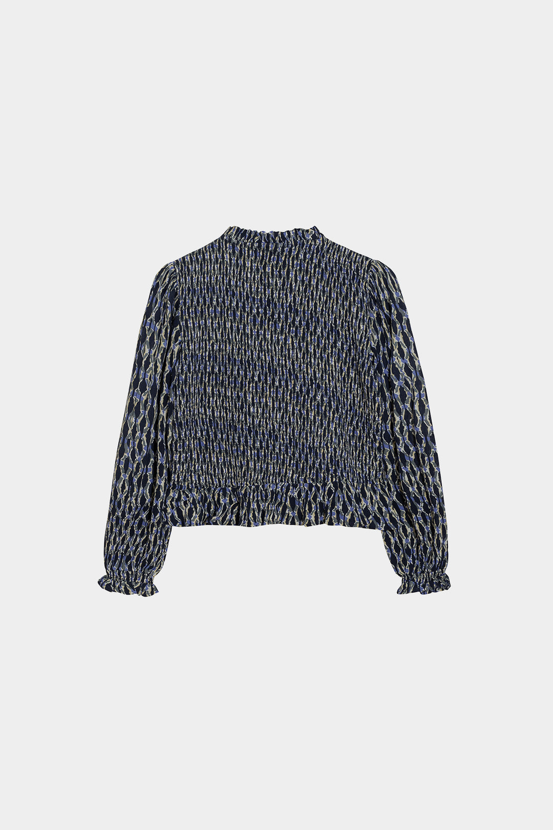 TOP FRUNCIDO ESTAMPADO