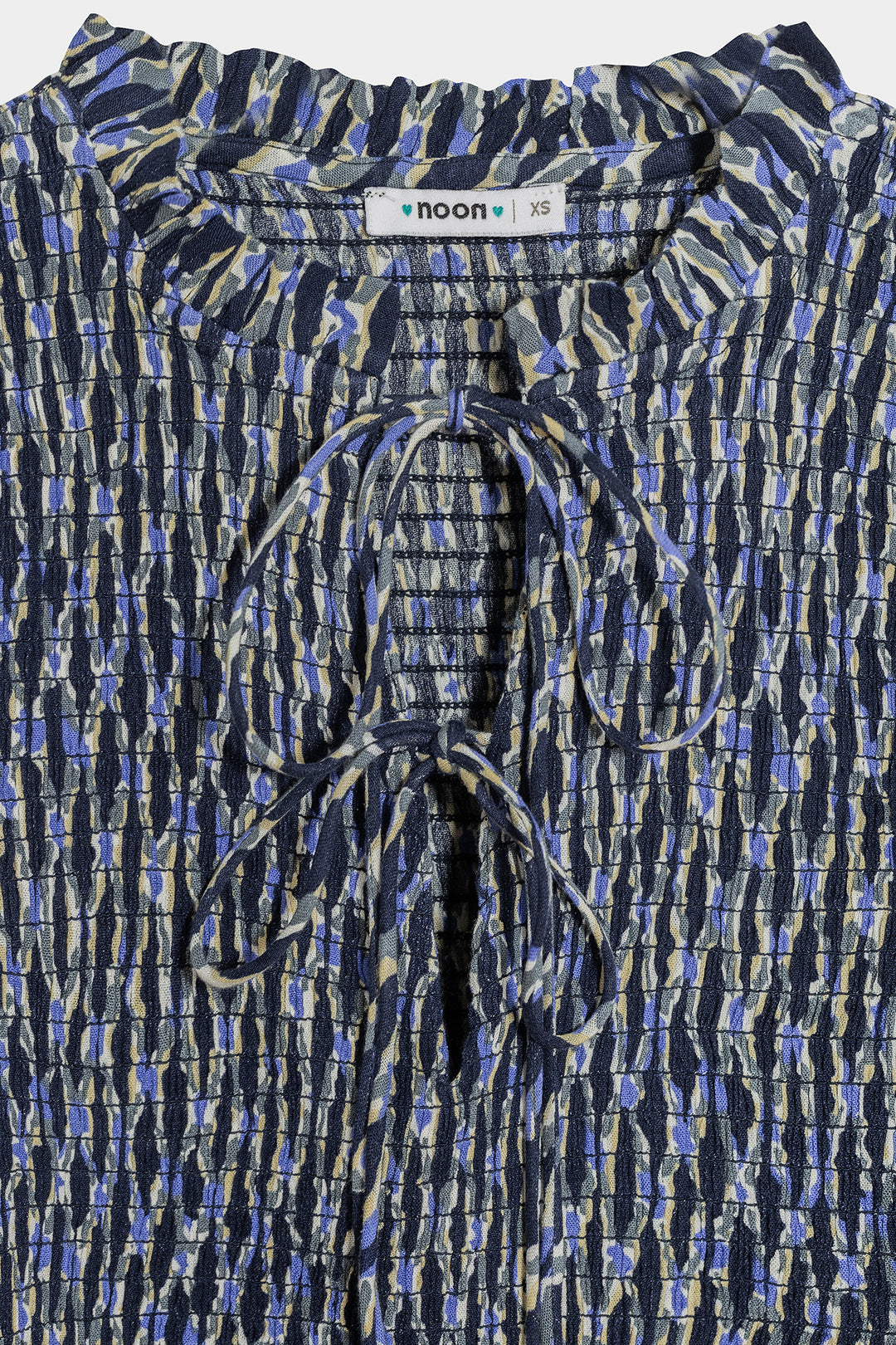 TOP FRUNCIDO ESTAMPADO