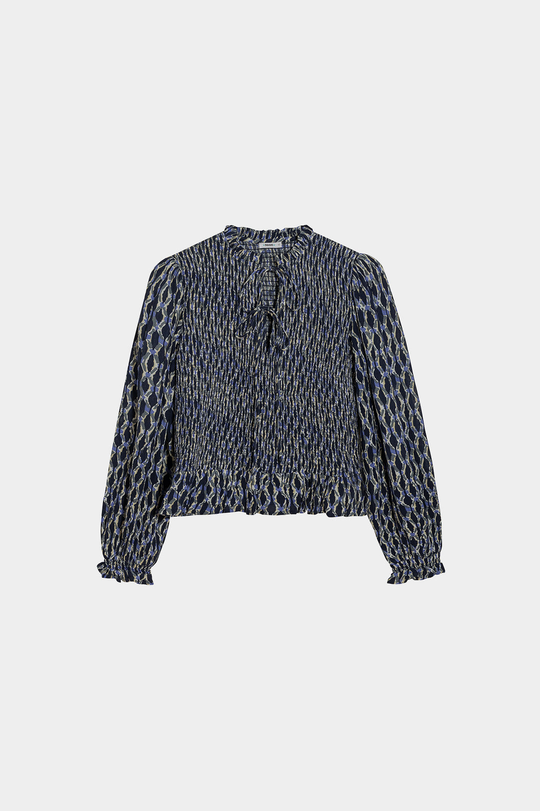 TOP FRUNCIDO ESTAMPADO