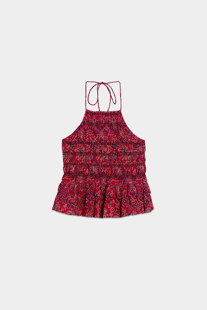 TOP HALTER ESTAMPADO