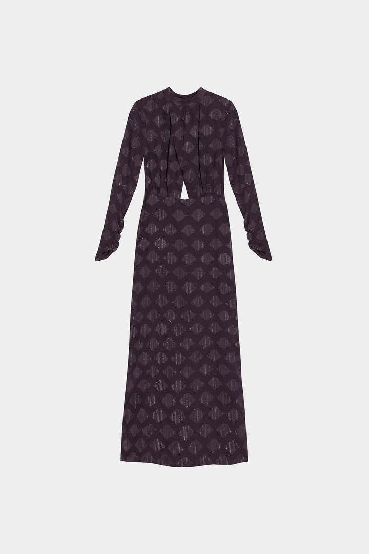 VESTIDO MIDI ABERTURA AMINA