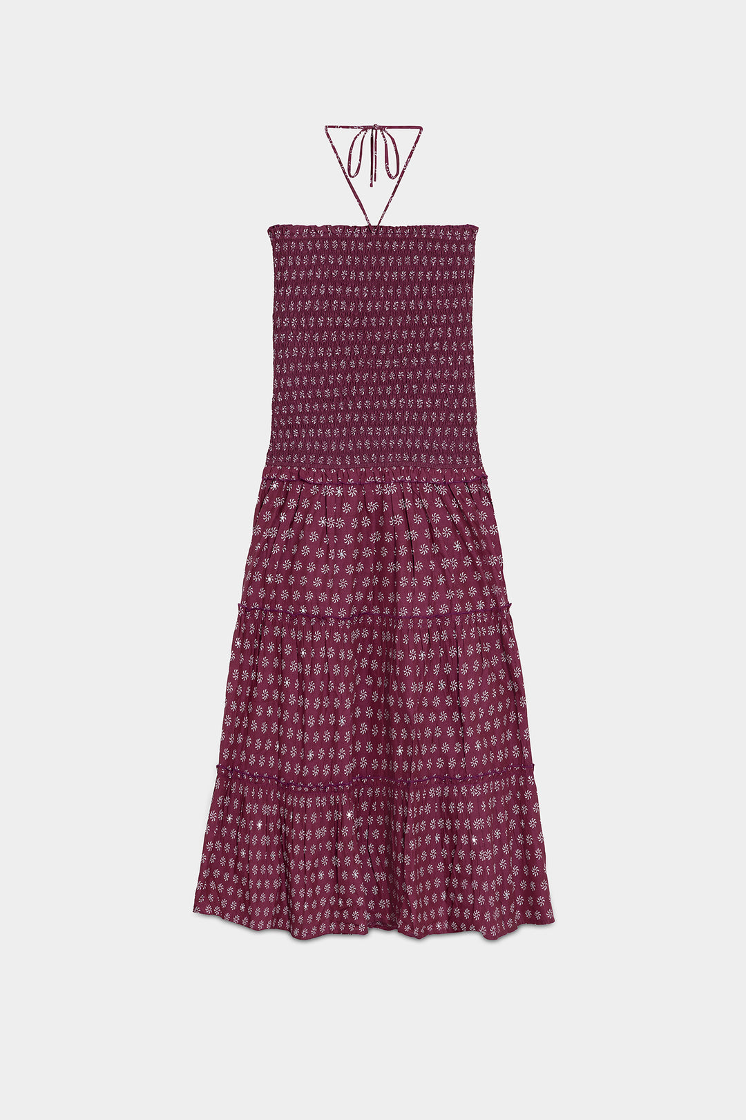 VESTIDO ESTAMPADO PLISSADO