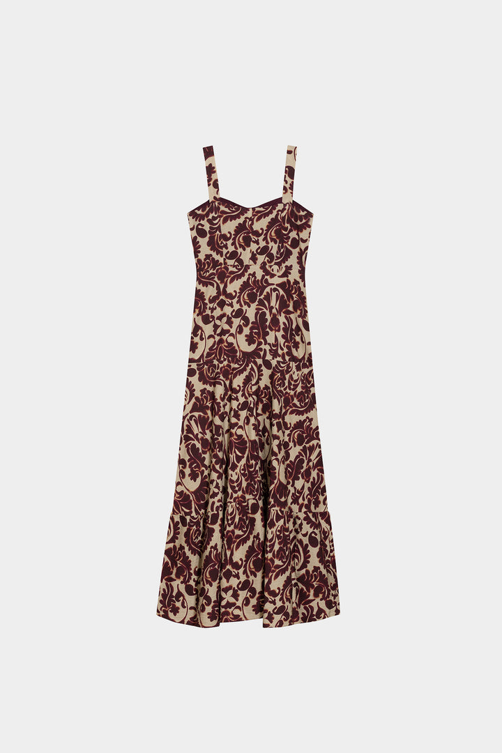 CASILDA MIDI CORSET DRESS