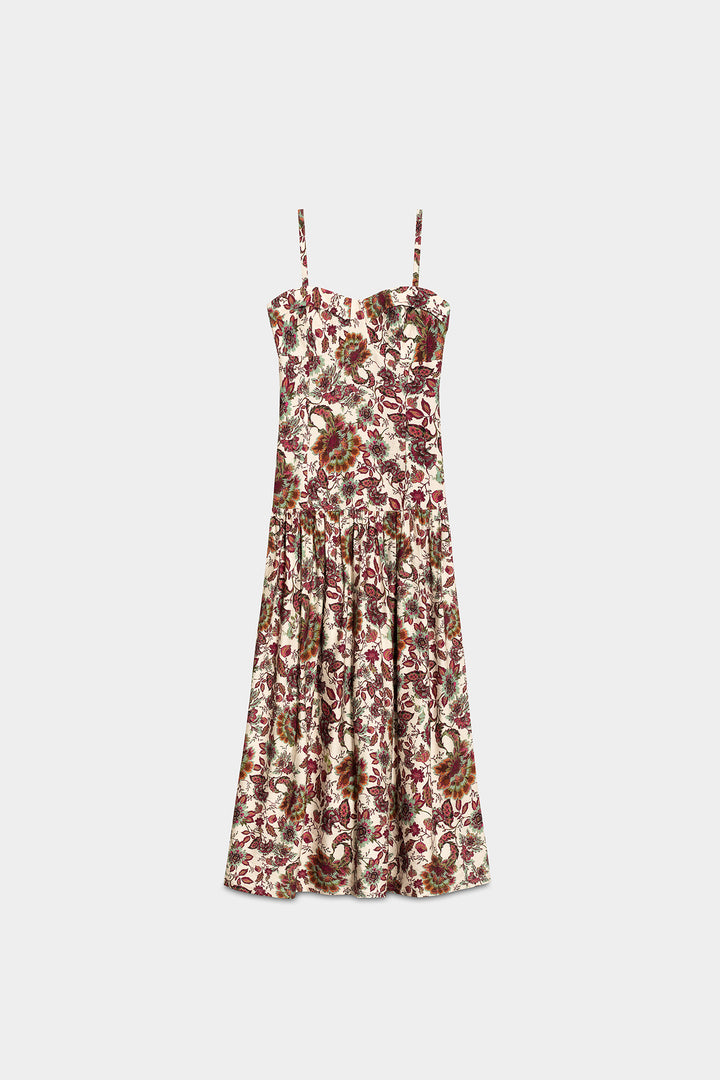 VESTIDO MIDI CORSET VALERIA