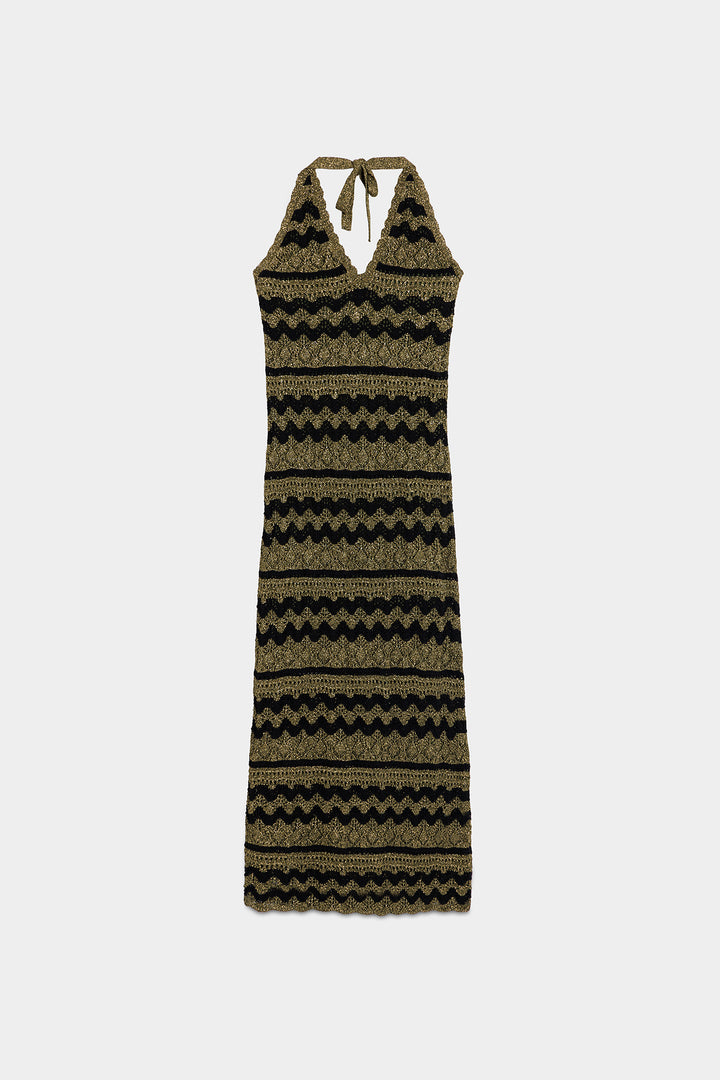 VESTIDO MIDI CROCHET