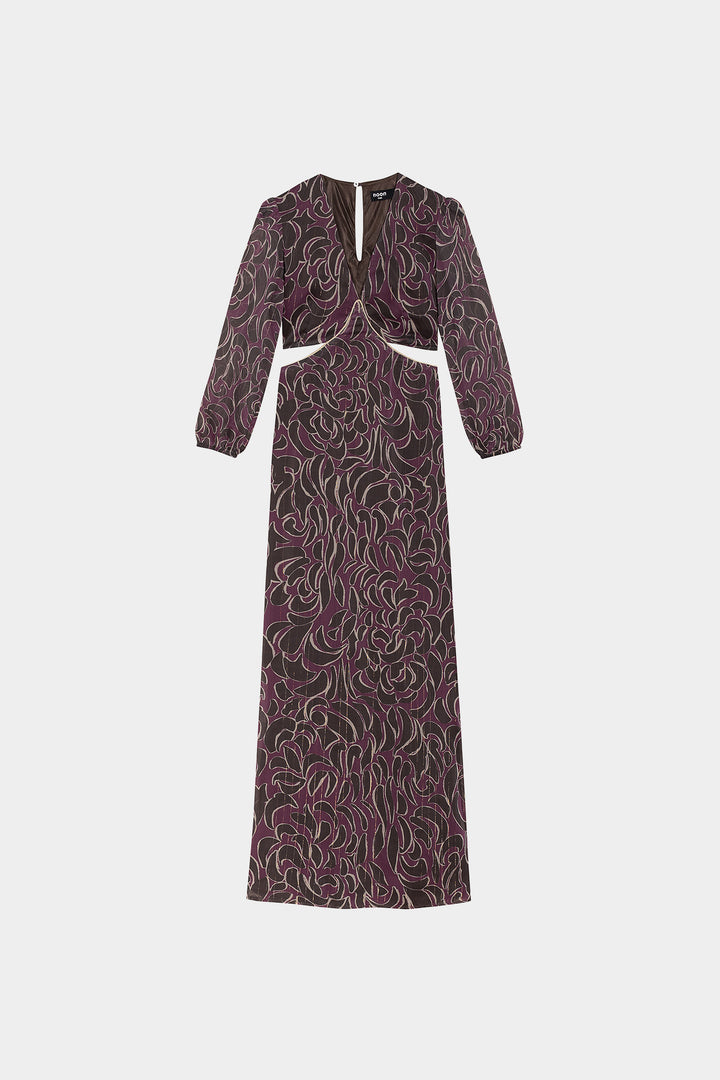 CUT OUT INES MIDI DRESS