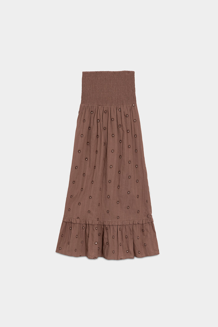 VESTIDO MIDI ESPEJOS