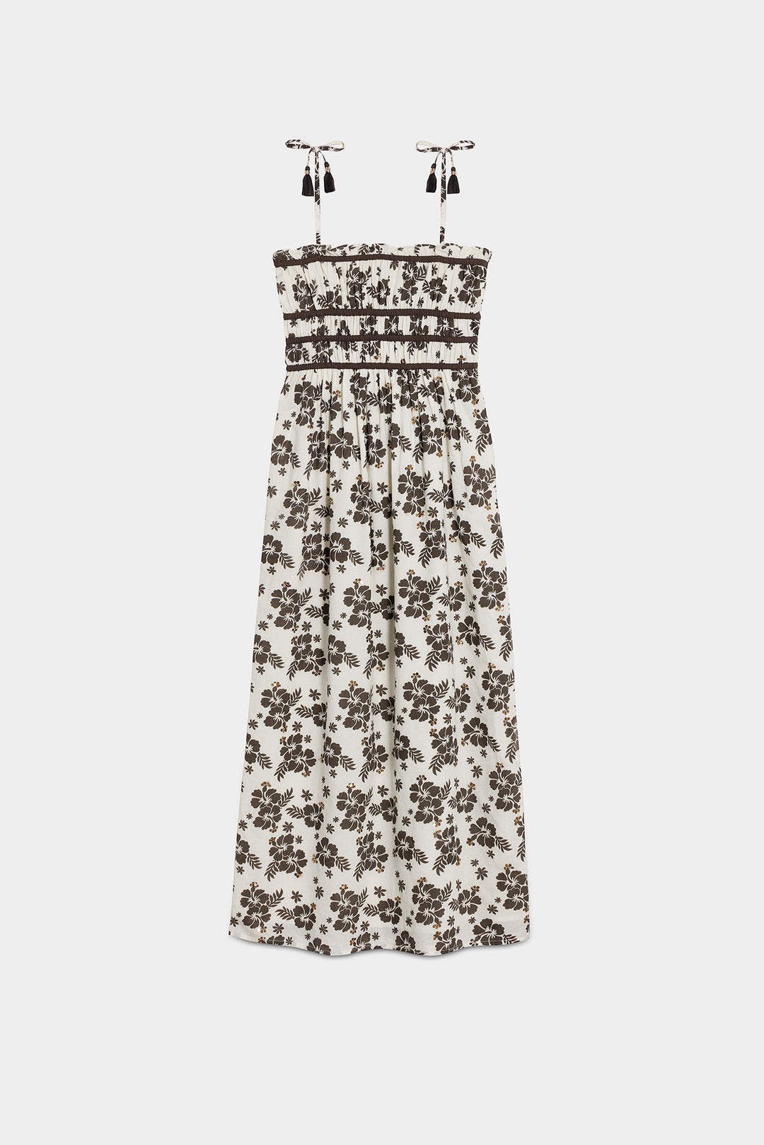 VESTIDO MIDI ESTAMPADO