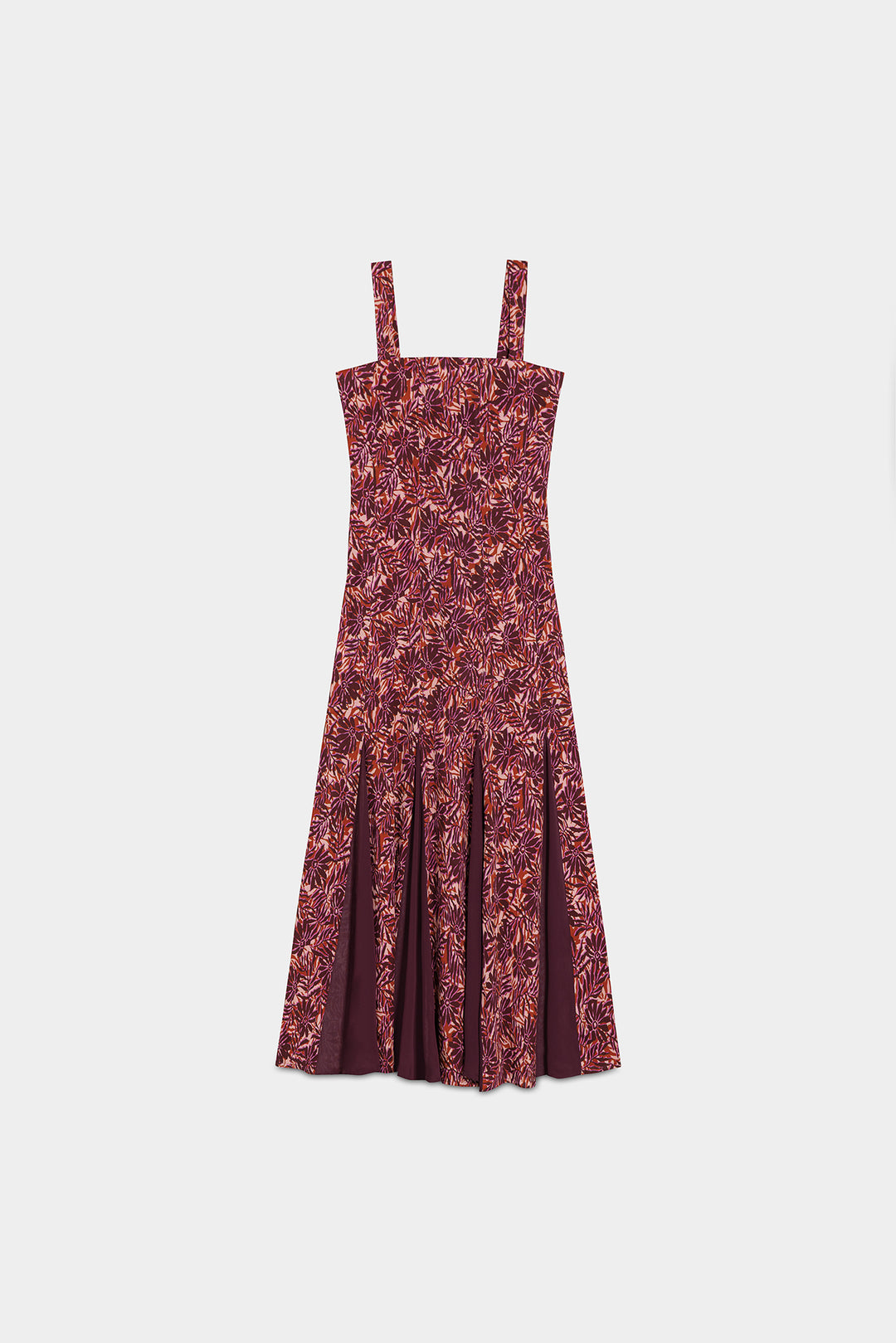 ADELA GODET MIDI DRESS