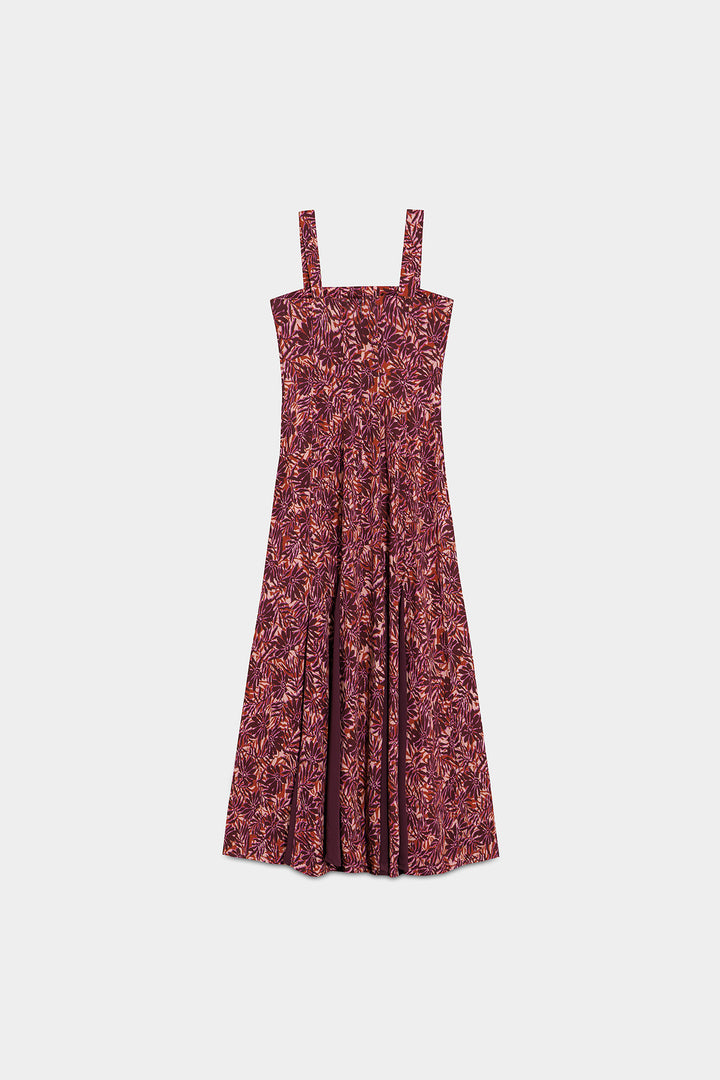ADELA GODET MIDI DRESS