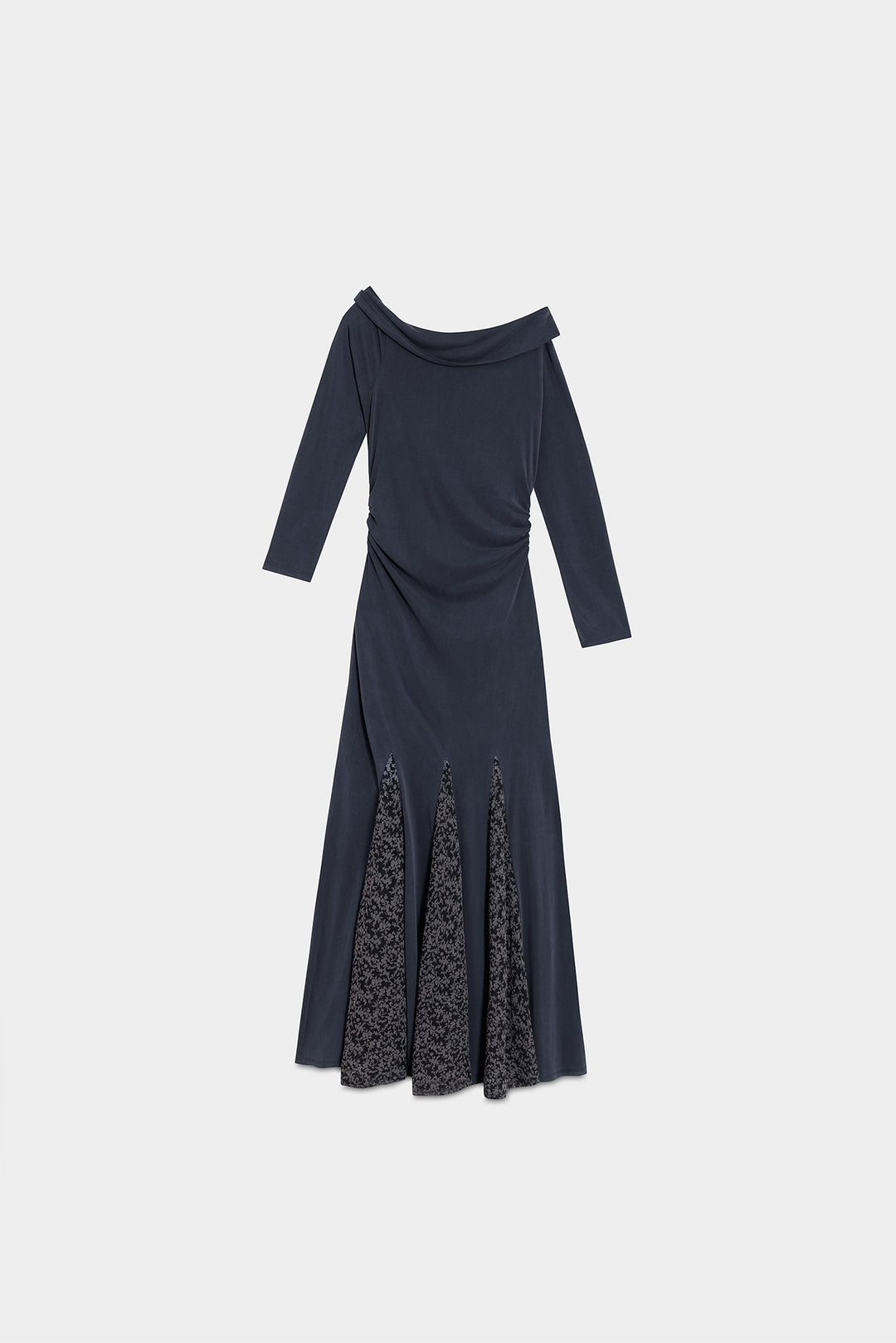 VESTIDO MIDI PUNTO GODETS GOA