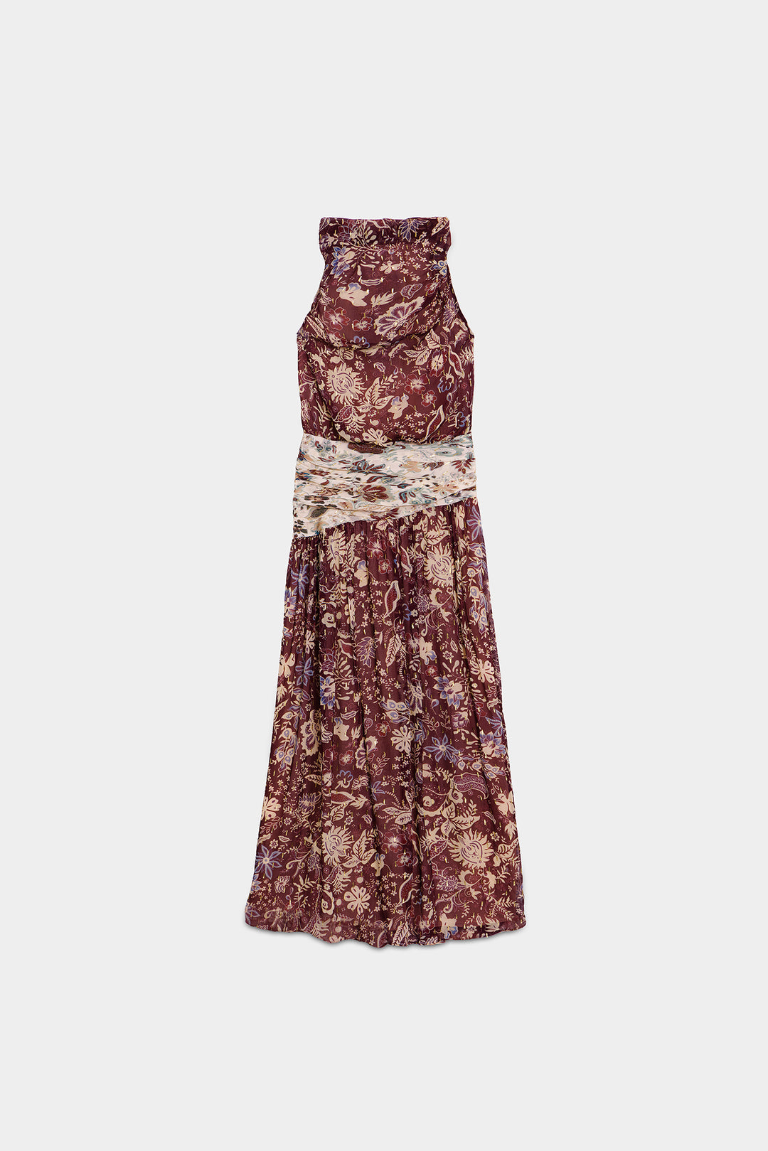 VESTIDO MIDI ASIMETRICO FLAVEA