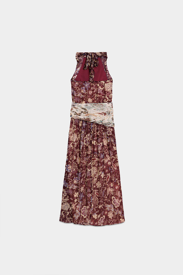 VESTIDO MIDI ASIMETRICO FLAVEA