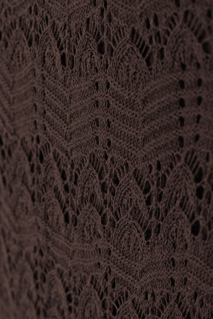 VESTIDO MIDI HALTER CROCHET
