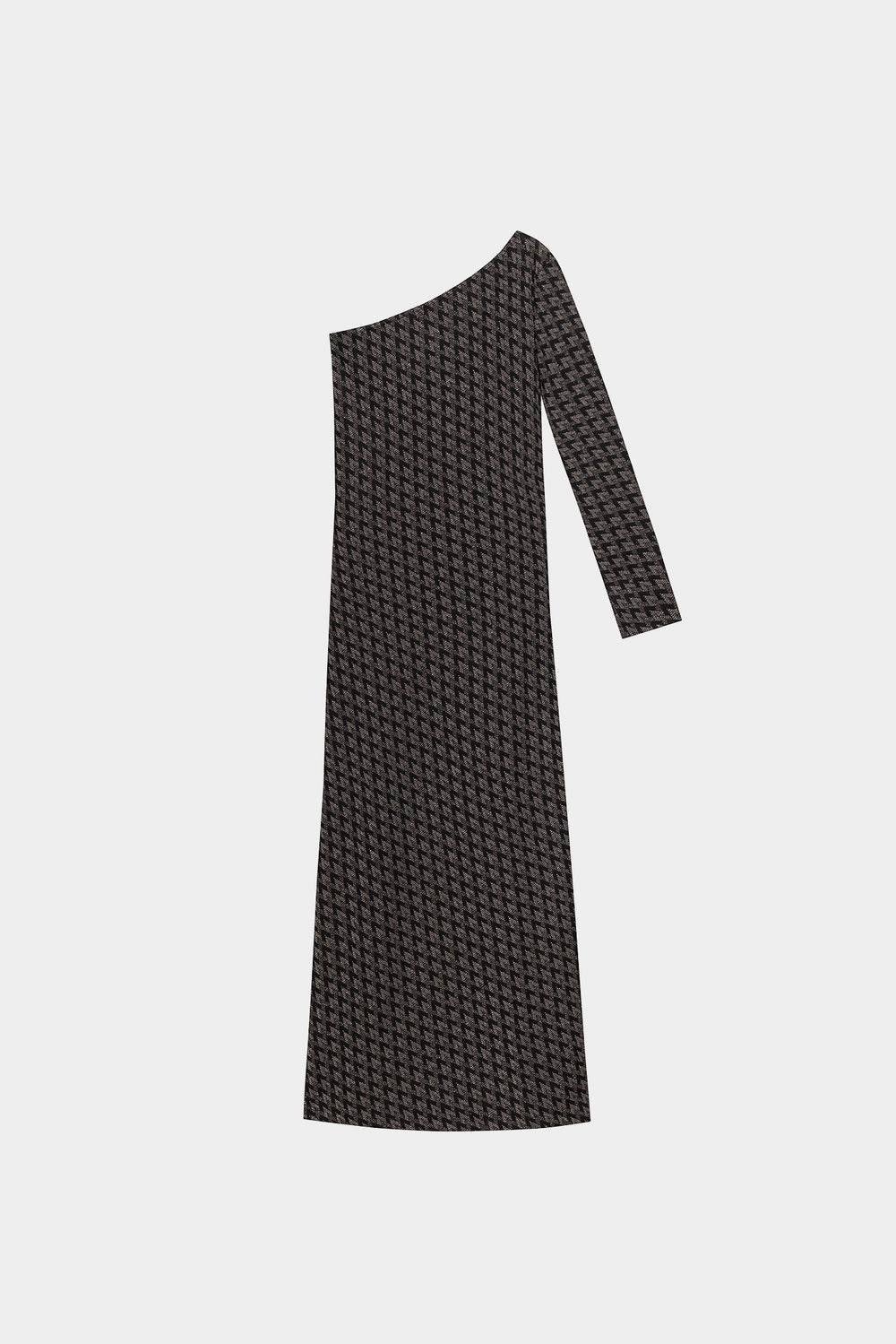 JACQUARD MIDI DRESS