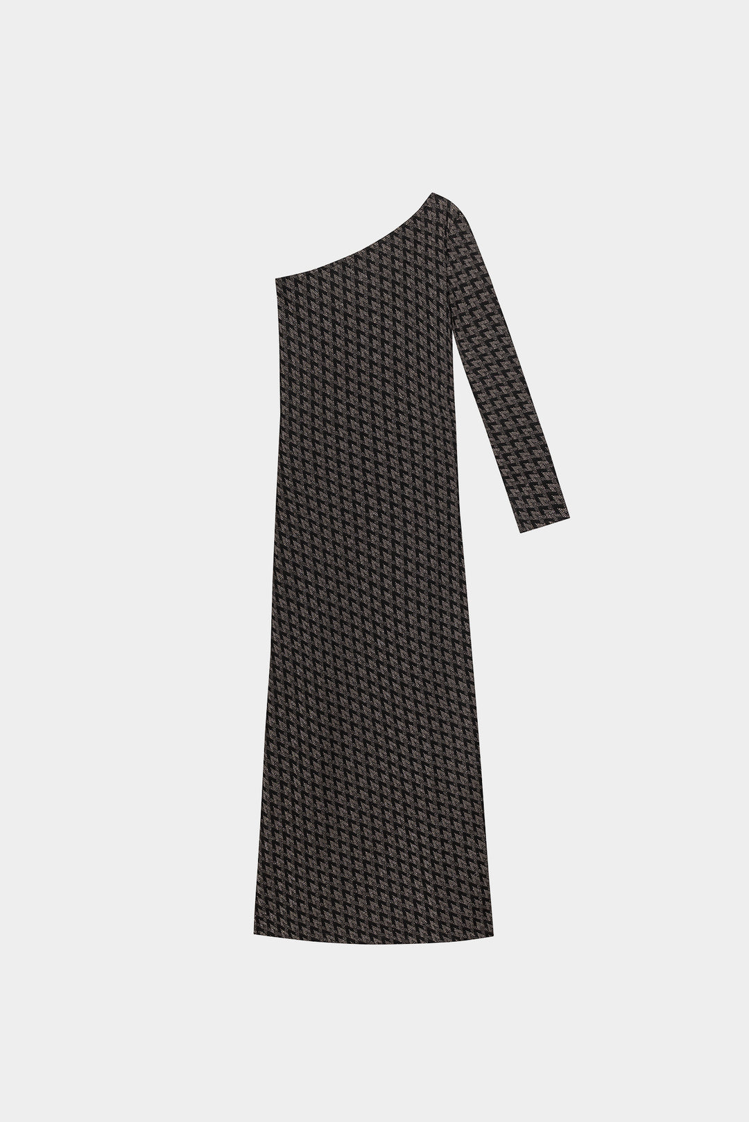 JACQUARD MIDI DRESS