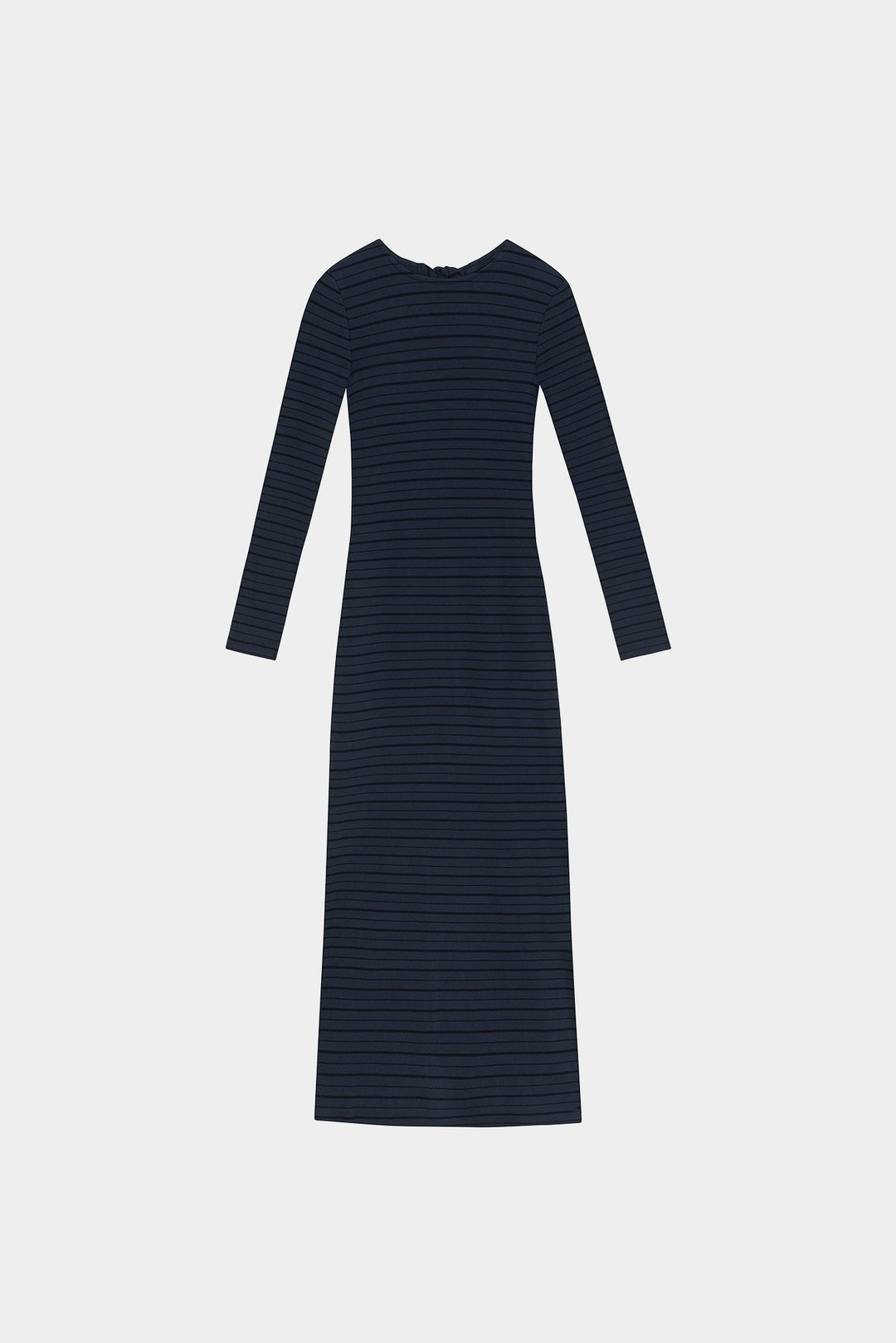 MIDI DRESS WITH BACK OPENING