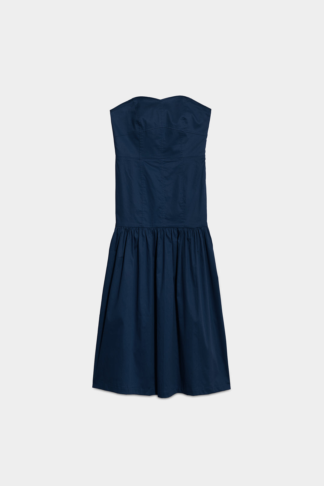 VESTIDO MIDI BANDEAU CLAUDIA