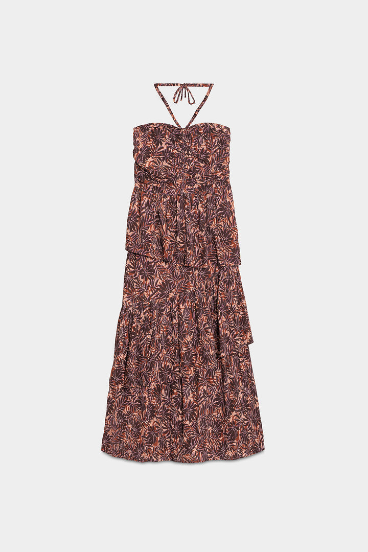 VESTIDO MIDI VOLANTES RENATA