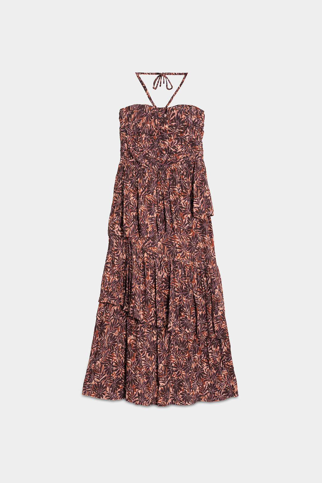 VESTIDO MIDI VOLANTES RENATA