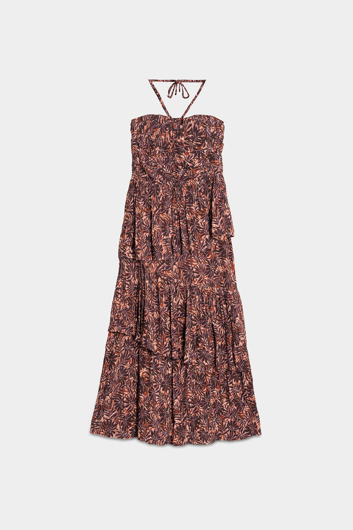 VESTIDO MIDI VOLANTES RENATA