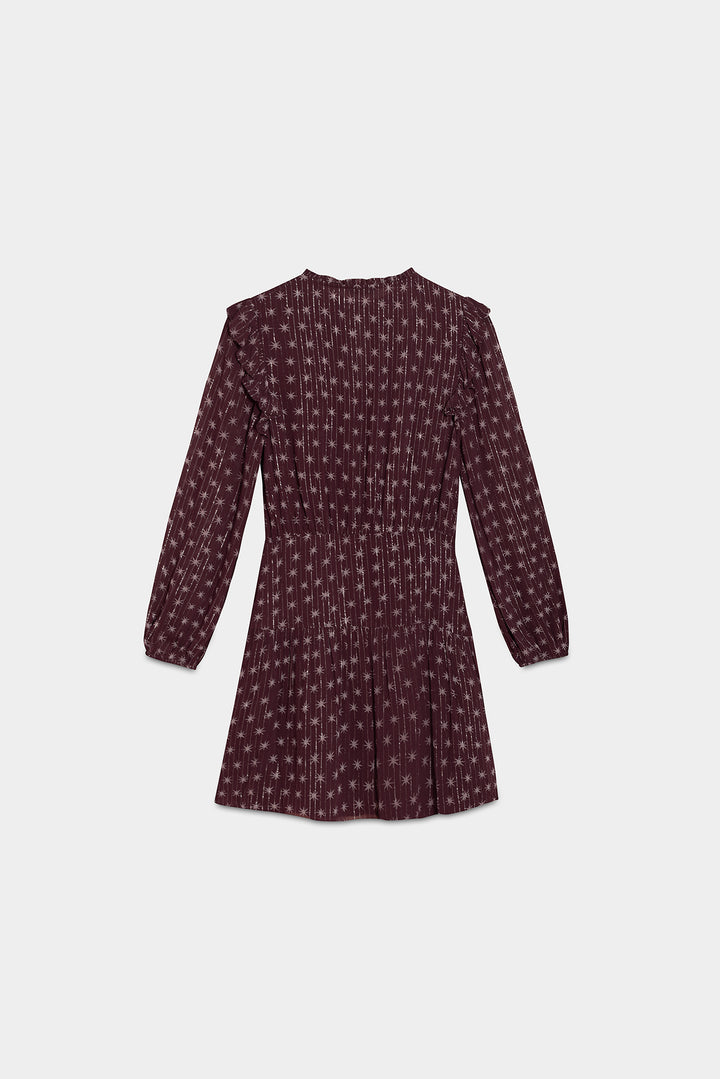 VESTIDO MINI ESTAMPADO